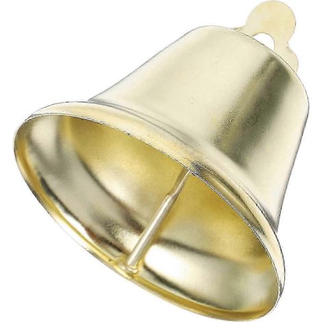 Clochette artisanale unique en métal, pendentif compatible avec la décoration et les loisirs créatifs. (1/5)
