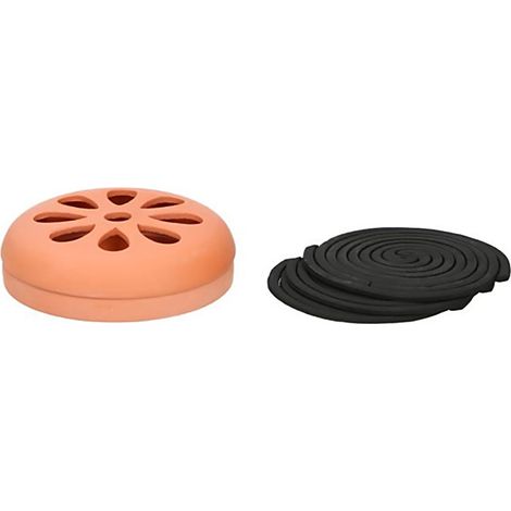 Kit box in coccio + 10 zampironi citronella per zanzare (1/2)