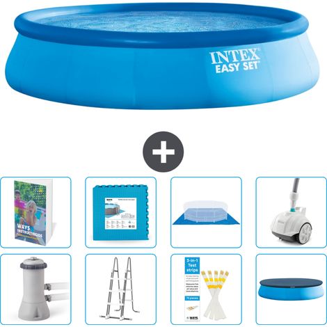 Easy Set Pool Rund - 457x107 cm - 9-teilig S531
