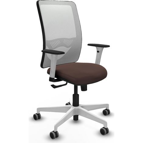 Sedia ufficio piqueras y crespo Zulema bianco schiuma comoda (1/2)