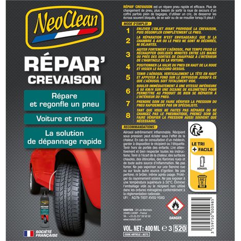 Répar’crevaison 400ml Neoclean
