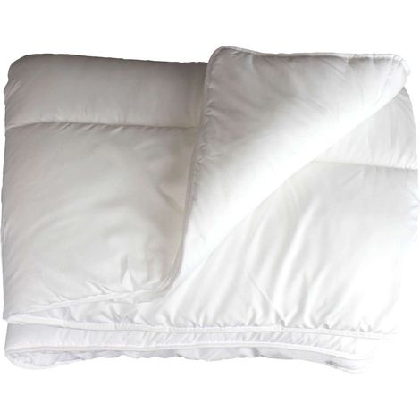Couette premium 2 places en polyester anti acarien 400g/m² (1/3)