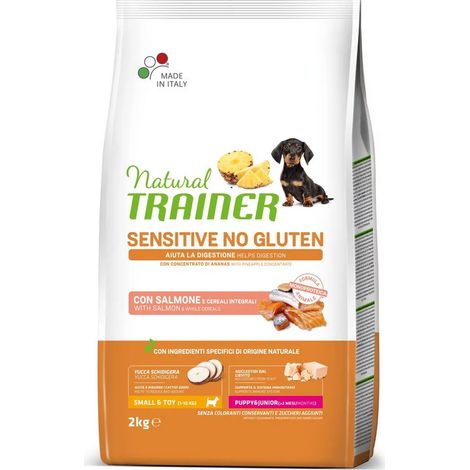 Cane - Natural Trainer Sensitive Puppy&Junior 2Kg Mini Salmone (1/4)