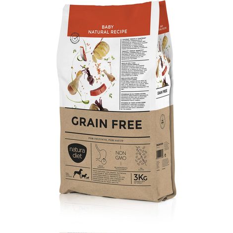 NATURA DIET DOG GRAIN FREE Baby 3 kg