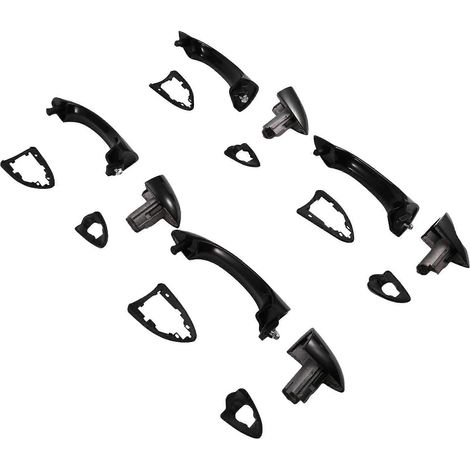 Kit de poignées de porte extérieures avant et arrière gauche/droite (1 jeu) pour BMW X5 E53 (1/5)