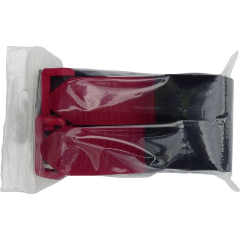 TRU COMPONENTS 689-330-Bag  Klettband mit Gurt Haft- und Flauschteil (L x B) 900 mm x 25 mm  2 St. (1/5)