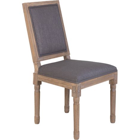 Silla de madera tapizada 50x46x95h cm (1/5)
