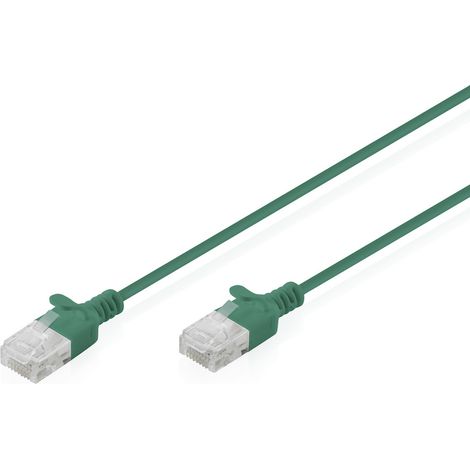 Digitus DK-1618-050S-G RJ45 Patchkabel CAT 6 U/UTP 5 m Grün 1 St. (1/5)