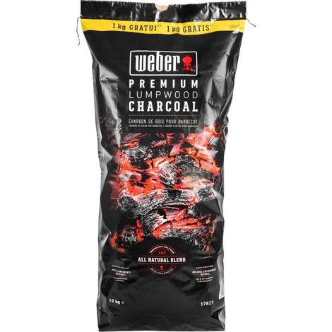 Bolsa de carbón vegetal WEBER, 10 kg WEBER (1/2)