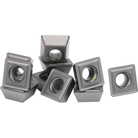 10 Pièces Lames de Tour CNC en Carbure Cémenté SPMG090408-TG LF6018 pour Outils de Tournage Industriel (1/5)