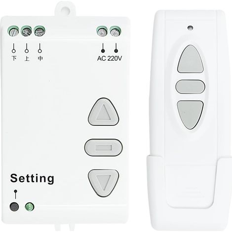 Commutateur de télécommande sans Fil, contrLeur d'écran de Projection pour écrans électriques, Rideaux