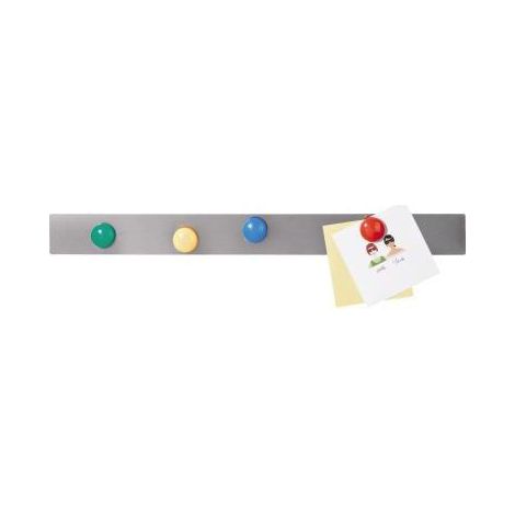 FRANKEN Magnetleiste FRANKEN 5 x 50 cm (B x L) Edelstahl silber 10 St./Pack.