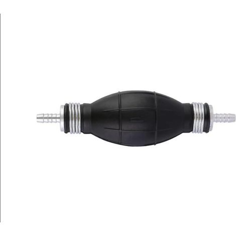 Kraftstoffpumpe 10 mm Winkelstück Kraftstoffbaugruppe Einkopf-Biegekraftstoffpumpe Gummi + Aluminiumlegierung Handprimer-Ballentyp Bootskraftstoffpumpe Dieselpumpe für Auto Wohnmobil Boot Motorrad (1/5)