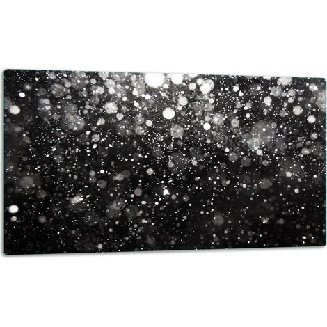 Tagliere della lastra di vetro 52x30 nero (1/5)