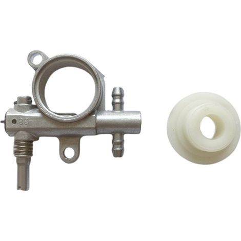Pompe à Huile pour Tronçonneuse Scie à Chaîne 25cc 38cc pour Les Pièces de Rechange Scie à Chaîne (1/4)