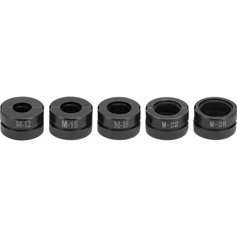 Outil de sertissage hydraulique, compatible avec les raccords PEX et en cuivre, construction en acier durable, M12 15 18 22 28mm (1/2)