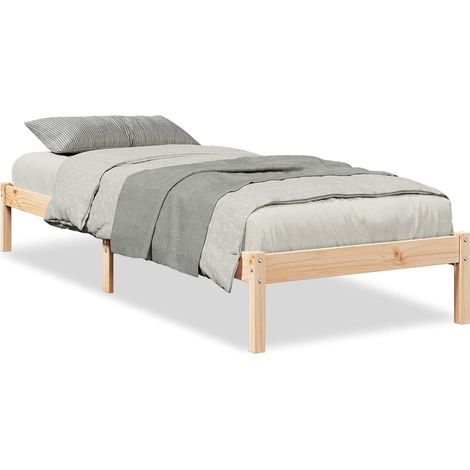 Maison Exclusive - Massivholzbett Extra Lang ohne Matratze 100x21 (1/5)