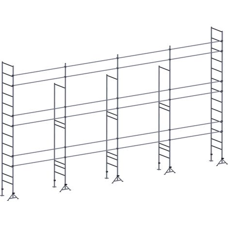 Echafaudage ES49 maçon 91 m² Lisses Structure