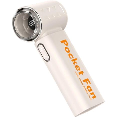Mini ventilateur portable réglable pour l'été – Ventilateur électrique portatif pour étudiants, garçons, filles, adolescents, voyage, pique-nique, école, trajet, plage, festival de musique (1/5)
