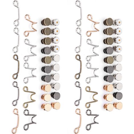 Extenseur de Ceinture pour Pantalon Réglable, Prolongateur de Taille pour Jeans (1/5)