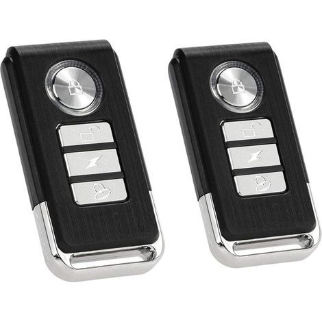 Télécommande 2 Pack, Compatible pour Les Alarmes M64 / M641 / M642 / M70 / M701 / M702 / Z07 / Z08 / Z09 (1/3)