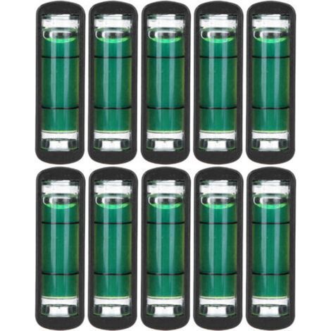 10 Mini-Wasserwaagen aus Kunststoff mit hoher Präzision für horizontale Kamerastative