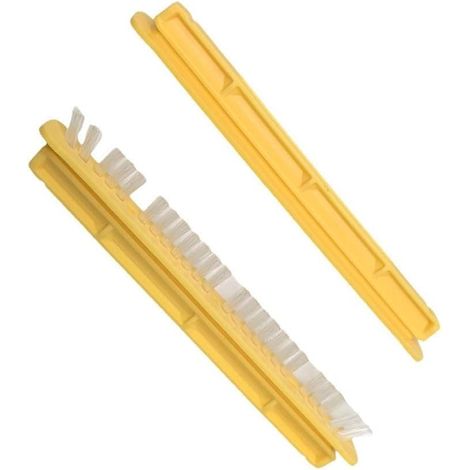 2.863-368.0 Bande de brosse pour nettoyeur vapeur Karcher XXL avec poils pour balai vapeur pièces de rechange (1/5)