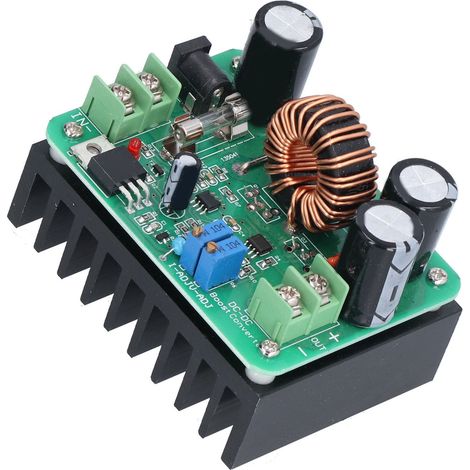 600-W-DC/DC-Aufwärtswandler mit einstellbarer Spannung für Computergeräte (1/5)