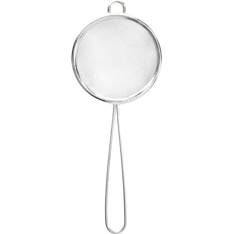 1 Passoire Métal, Diamètre 7 Cm, Noir, Pour Cuisine
