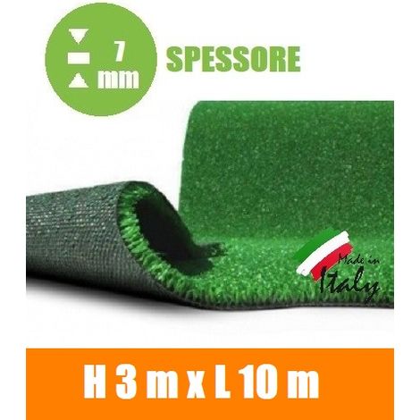 Prato Sintetico h 3,00 X 10 mt -Spessore:7 mm (1/2)