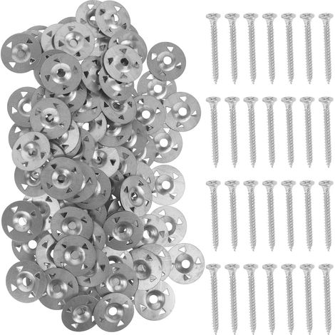 de rondelles métalliques pour panneaux isolants en mousse