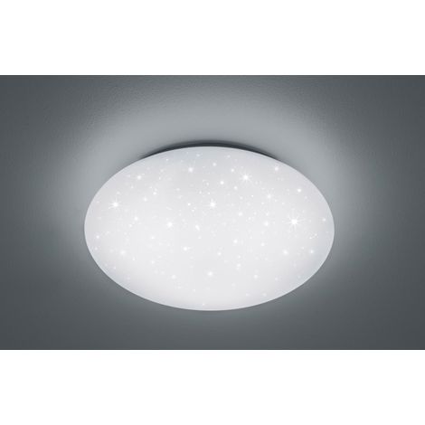 Plafoniera da Interno a LED in Plastica Bianco (1/2)