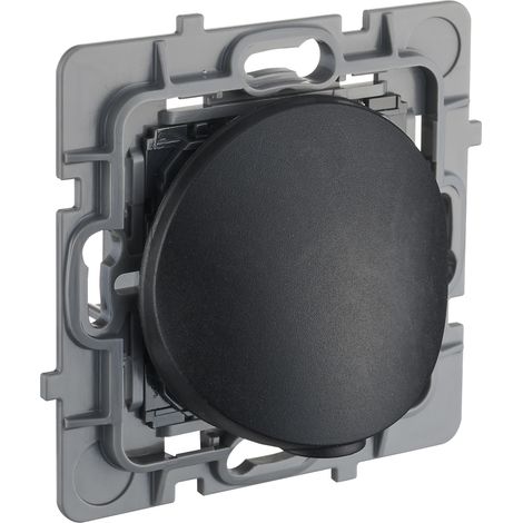 Debflex – Mécanisme de sortie de câble noir – Mode de pose électrique – Pour installations domestiques – Compatible avec conduits standards