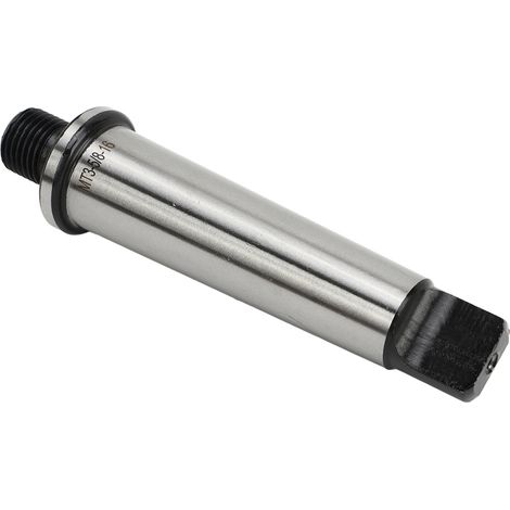 Mandrin de perçage fileté, arbre en acier au manganèse, cône Morse MT3, adaptateur, queue 3MT, filetage 5/8 po, longueur 16 mm pour fraiseuse