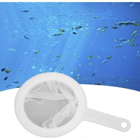 Tamis à artémies, tamis à mailles haute densité pour artémies, filet filtrant en plastique à mailles fines pour artémies, filet à poissons pour aquariums. (1/4)