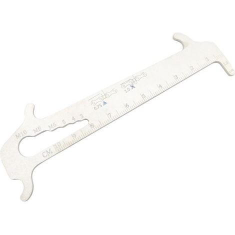 VéLo de Montagne VéLo Sports ChaîNe Outils de Mesure VéLo VéLo ChaîNe Checker ChaîNe Crochet Boulon Mesure (1/4)
