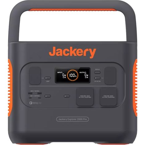 Centrale elettrica portatile Jackery Explorer 1000, batteria al litio mobile solare da 1002Wh per alimentazione di emergenza domestica con prese CA 230V/1000W, per campeggio all'aperto in camper (1/5)