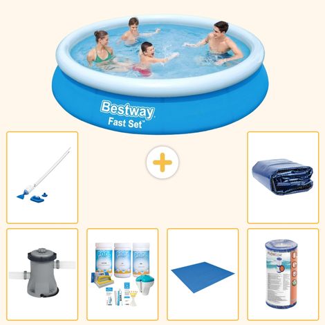 Bestway Bestway Fast Set Ronde - 366x76 cm - 7-pièces  S21440 (1/4)