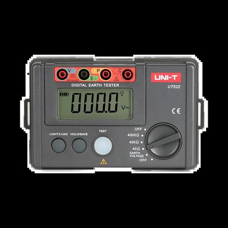 Medidor Resistencia Tierra 4000Ω Ac 400v Uni-t Ut-522 Ut522