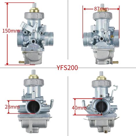 Bestseller-Modell: YFS200 BLASTER 1988 - 2002 YFZ350 PZ28J Vergaser (1/4)