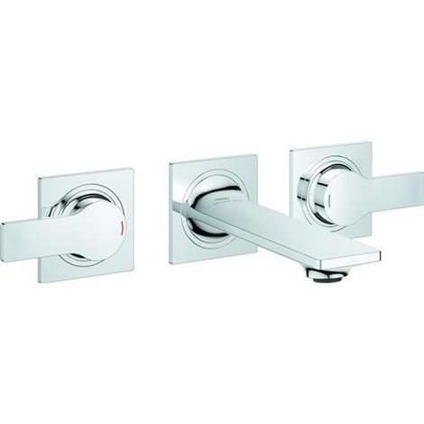 Grohe Allure Mélangeur lavabo 3 trous, saillie 150mm, montage