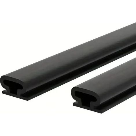 Joint d'étanchéité insonorisant pour portes et fenêtres — Joint auto-adhésif en TPE — 10 x 6 mm — Longueur : 6 m