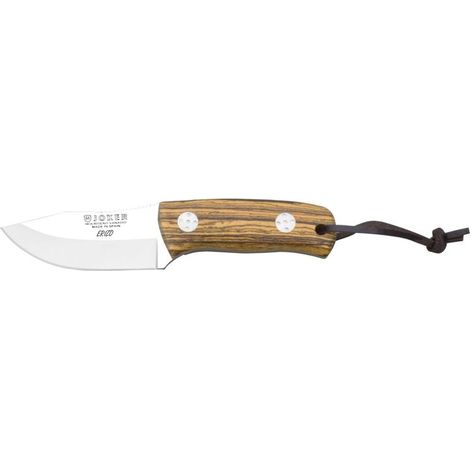 Bushcraft Messer Joker Modell braun 7 5 cm Klinge