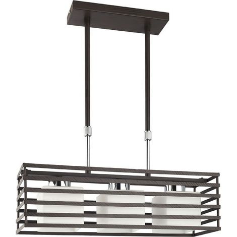 Lampara Cell 3 Luces Wengue E27 Max 40W (1/5)