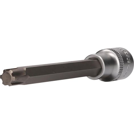 BRILLIANT TOOLS 1/2" Vaso de punta RIBE de 140 mm de largo M10 - BT022742 (1/4)