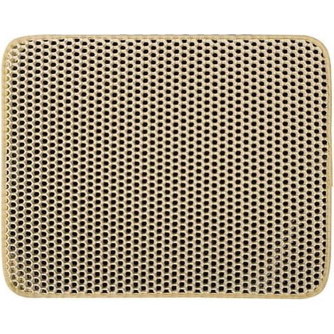 Tapis Pour Litière Chat - Structure Double Couche En EVA - Imperméable Et Respirant - Design À Poche Pour Récupération Facile - Dimensions Variées (1/5)