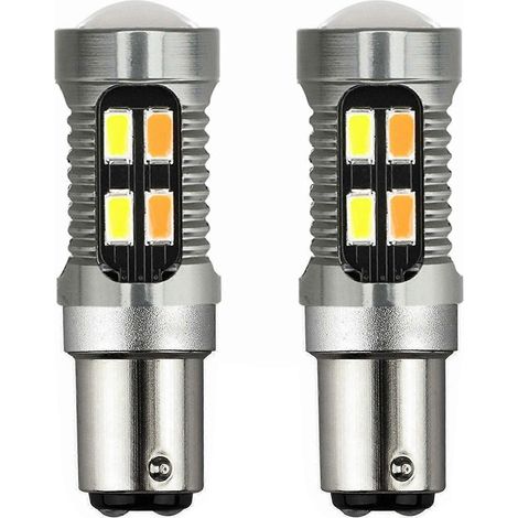 Zweifarbige LED-Lampen 1157 BAY15D P21/5W 5630 20SMD Canbus für Bremslicht, Rückfahrlicht und Blinker - SFYGV (1/5)