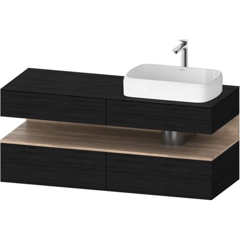 Duravit Collection One Meuble sous-vasque sur console, 2 tiroirs,