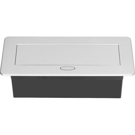 Prise électrique de sol encastrable, boîte escamotable pour table, bloc prise pop-up, norme UE 250V 16A (1/5)