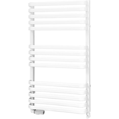 LUXRAD Piatto Badheizkörper 93,4x53 cm ZBD weiß 516W